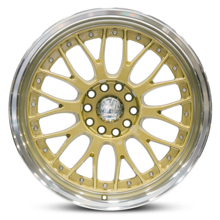 Wheel HUSSLA 021 GOLD MACHINED LIP