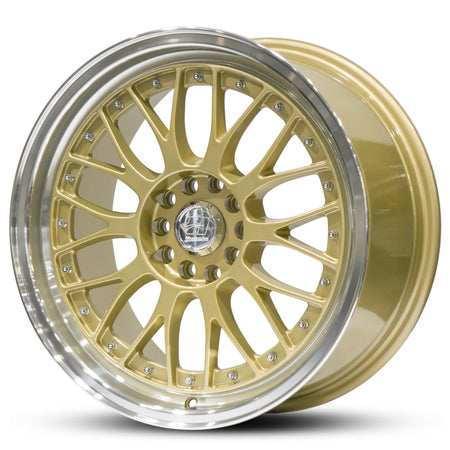 Wheel HUSSLA 021 GOLD MACHINED LIP