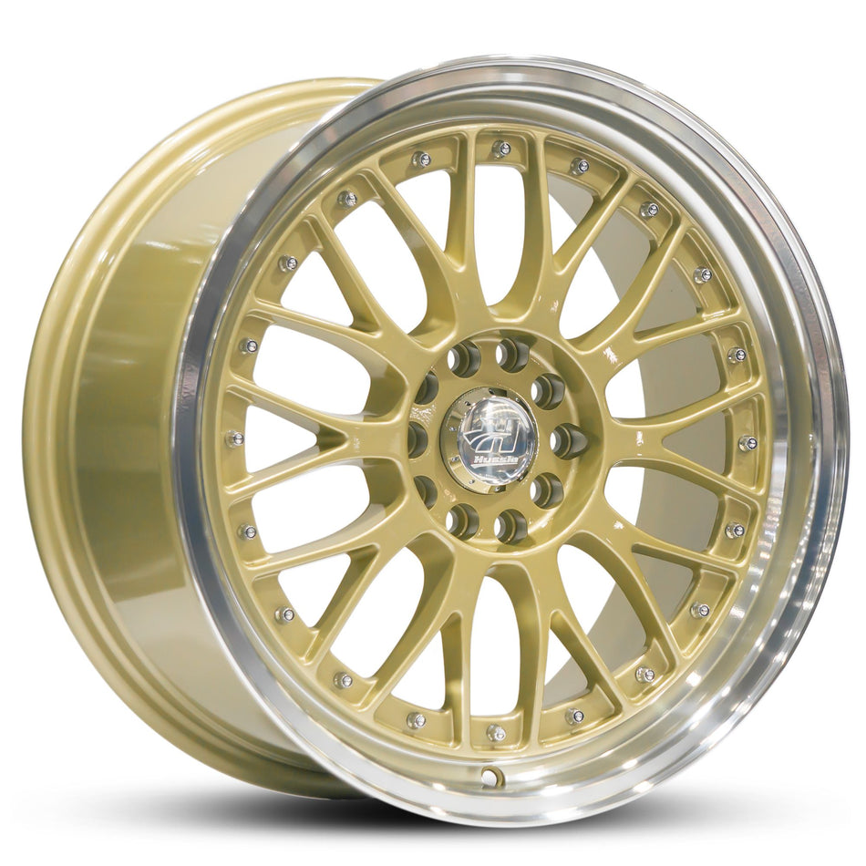 Wheel HUSSLA 021 GOLD MACHINED LIP