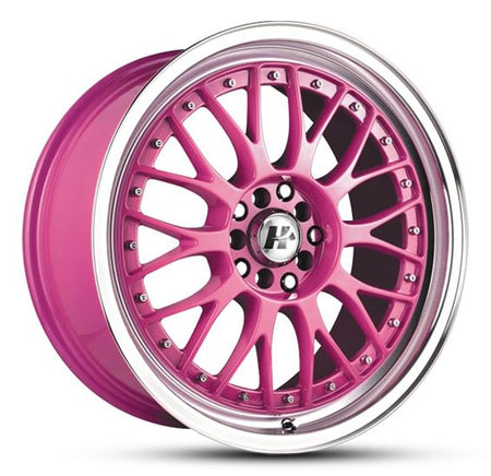 Wheel HUSSLA 021 PINK MACHINED LIP