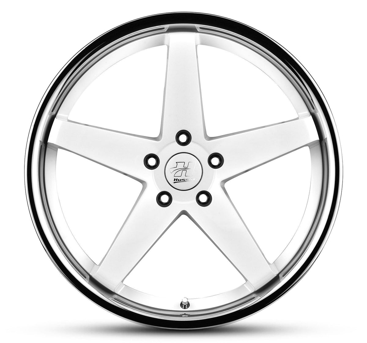 Wheel HUSSLA CHASE GLOSS WHITE CHROME LIP