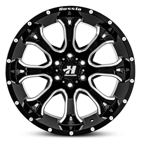 Wheel HUSSLA DESERT EAGLE GLOSS BLACK MILLED