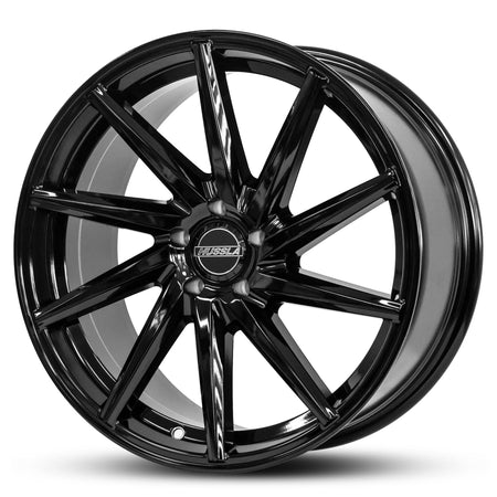 Wheel HUSSLA DIRECTIONAL GLOSS BLACK