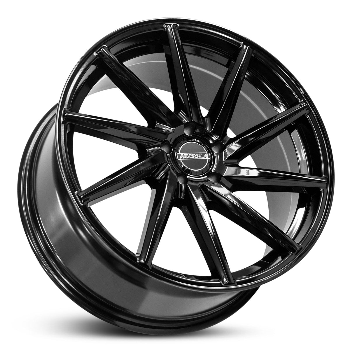 Wheel HUSSLA DIRECTIONAL GLOSS BLACK