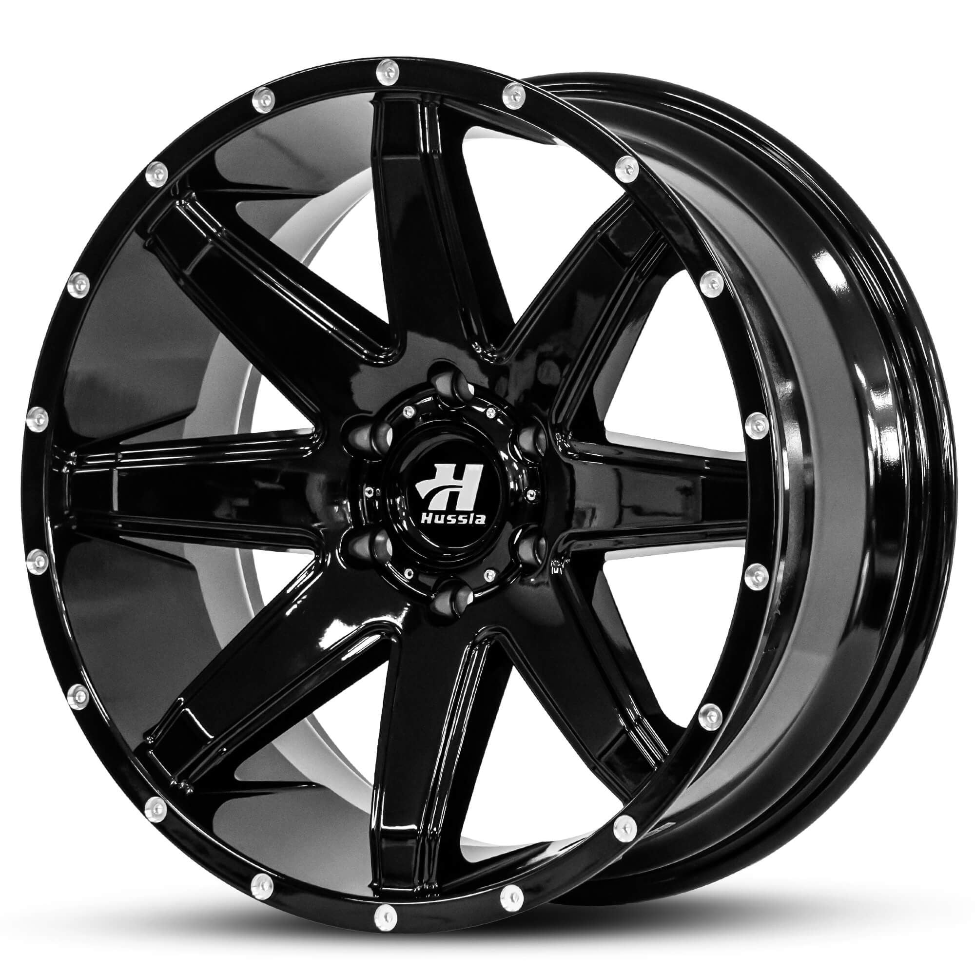 Wheel HUSSLA GATLING GLOSS BLACK