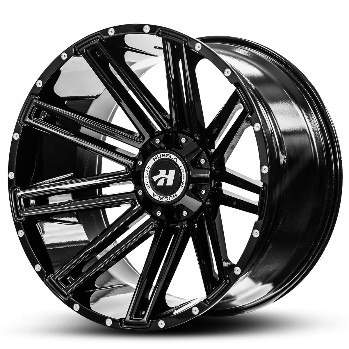 Wheel HUSSLA GAV GLOSS BLACK