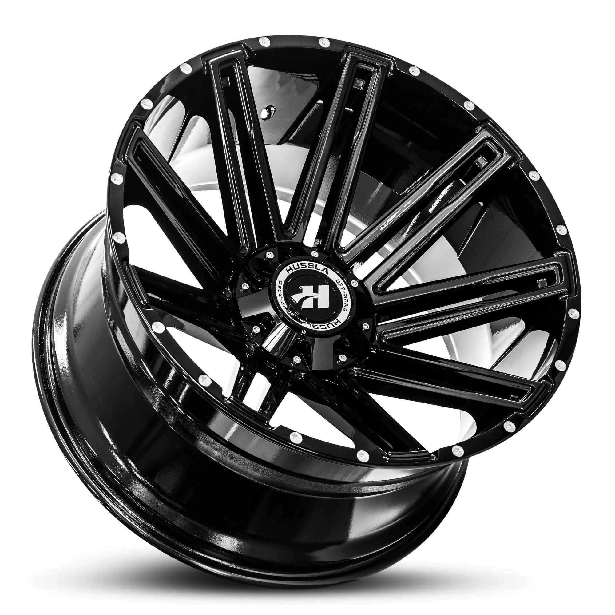 Wheel HUSSLA GAV GLOSS BLACK