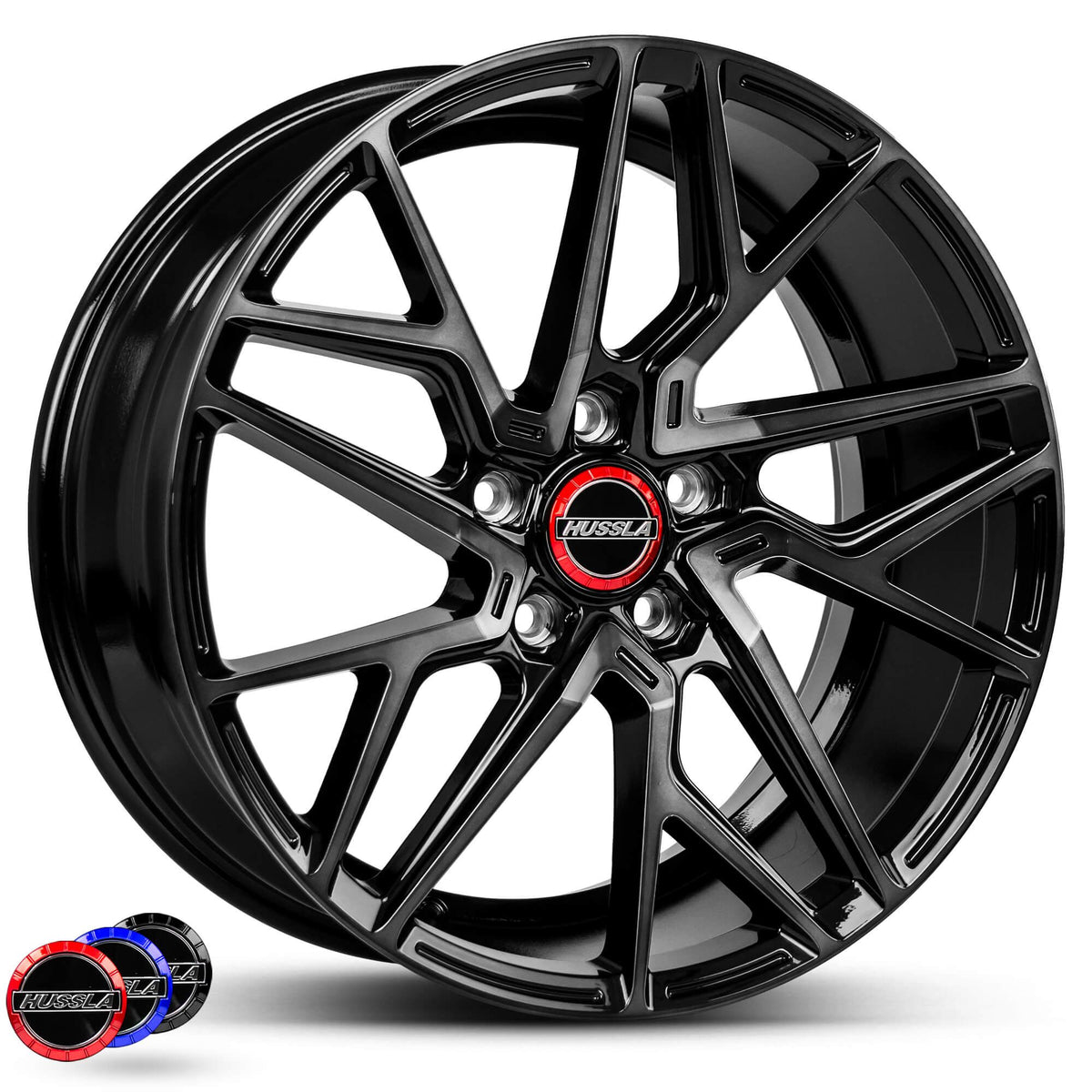 Wheel HUSSLA JACQUES GLOSS BLACK DARK TINT