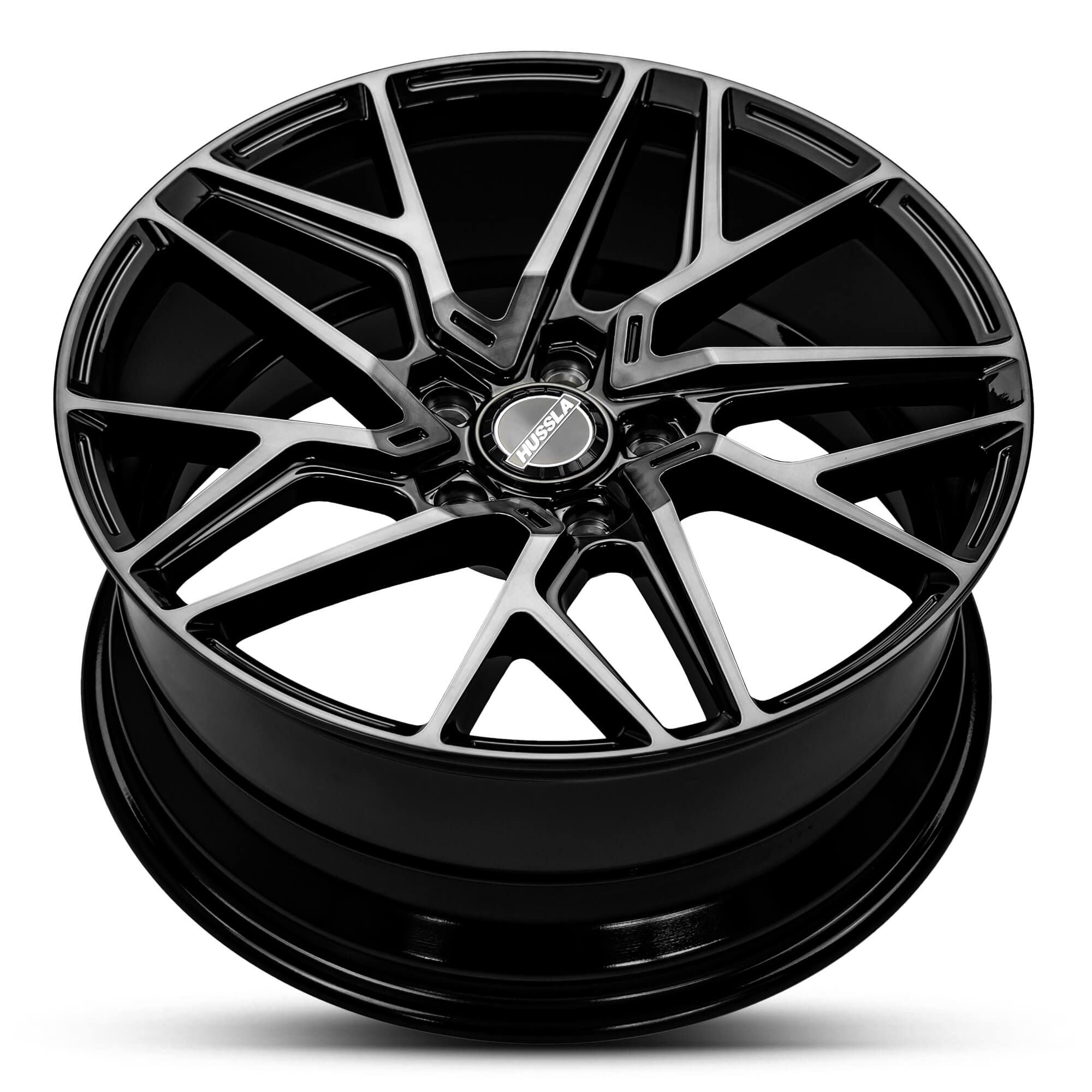 Wheel HUSSLA JACQUES GLOSS BLACK DARK TINT