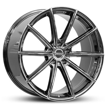 Wheel HUSSLA MOZ BLACK CHROME