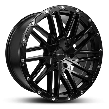 Wheel HUSSLA SS1 MATTE BLACK CHROME BOLTS