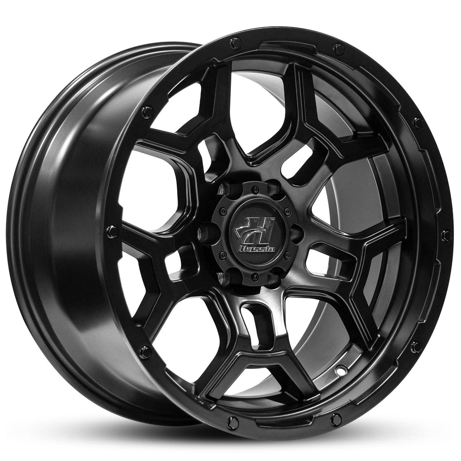 Wheel HUSSLA TRENCH MATTE BLACK