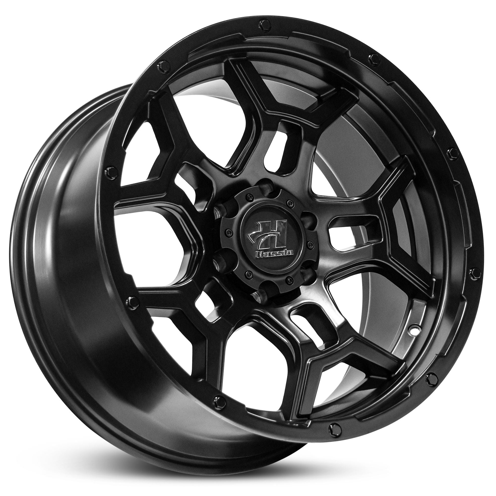 Wheel HUSSLA TRENCH MATTE BLACK