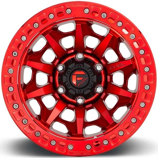 Fuel Covert Beadlock D113 Candy Red