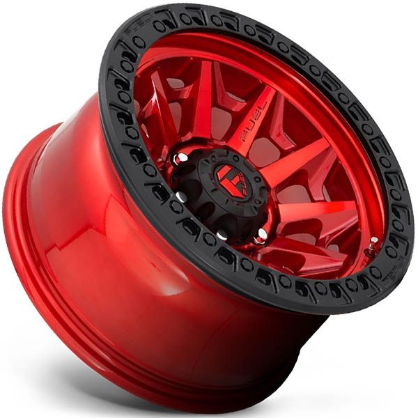 Fuel Covert D695 Candy Red w/black ring