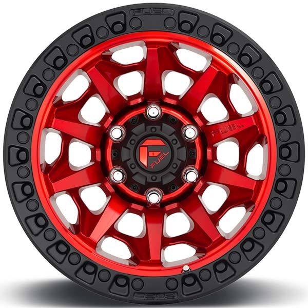 Fuel Covert D695 Candy Red w/black ring