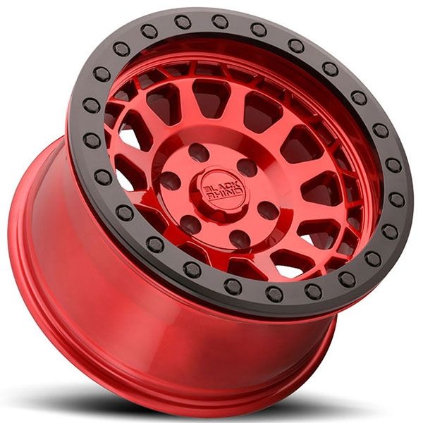 Black Rhino Primm Beadlock Candy Red w/black ring