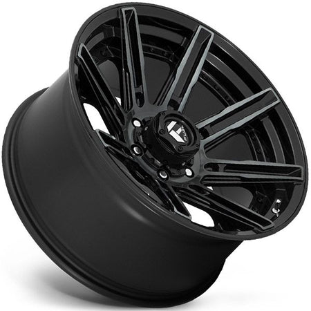 Fuel Rogue D708 Gloss Black w/brushed gloss DDT