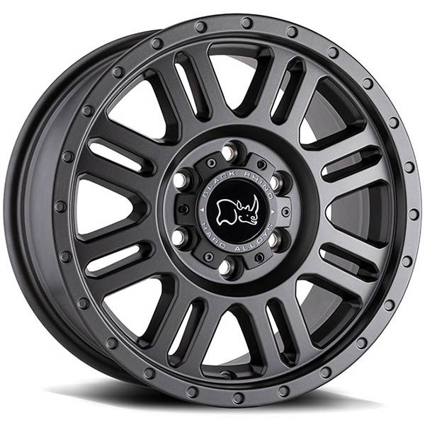 Black Rhino Yellowstone Wheel Matte Gunmetal – 31Mechanicals